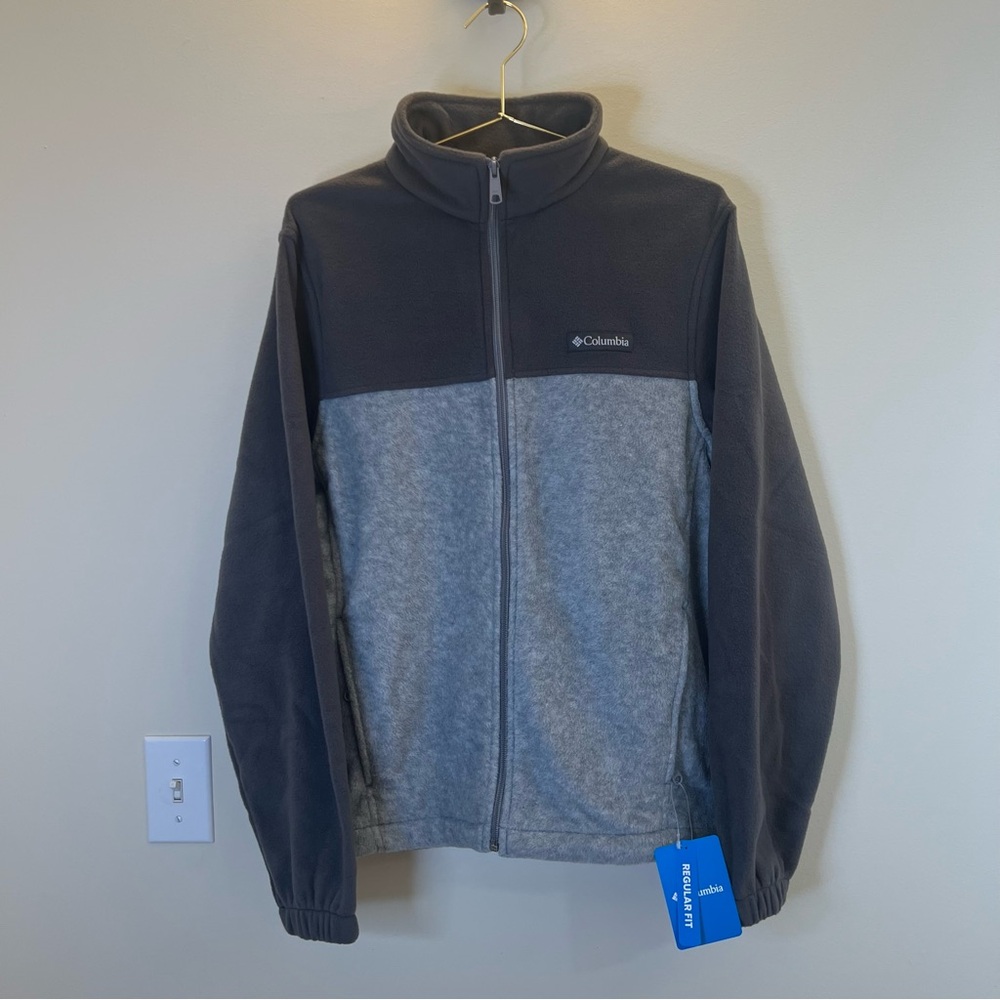 Columbia‎ Mount Grant Fleece Full Zip Jacket Men’s Small NWT